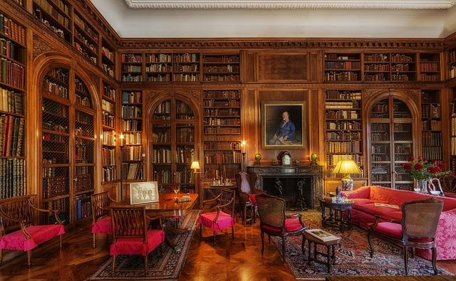 a large personal library